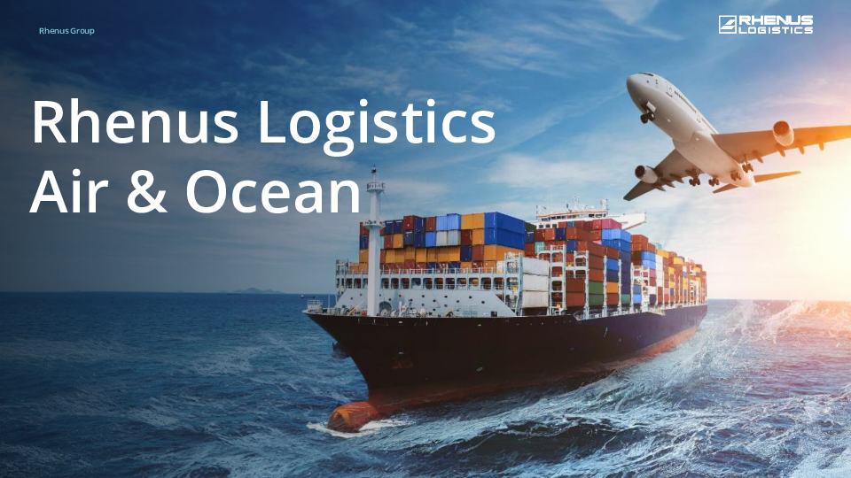 Rhenus Sankyo Logisticsの会社案内（会社概要）の表紙イメージ