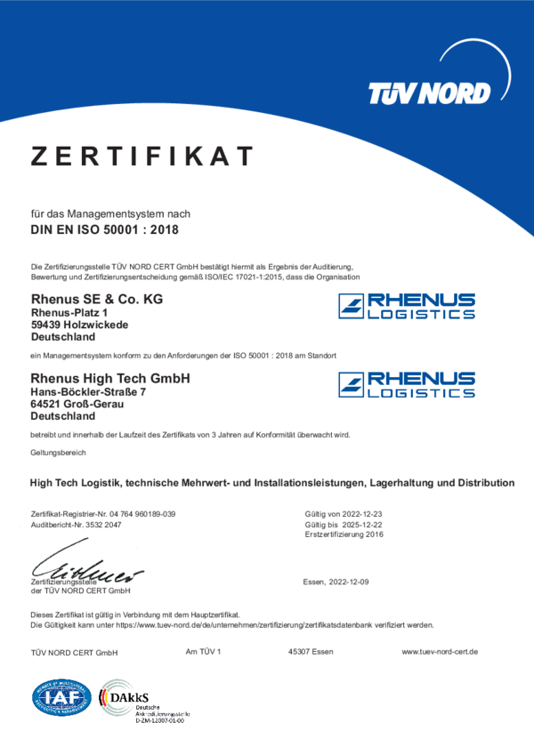 DIN EN ISO 50001:2018